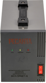 Стабилизатор напряжения Ресанта АСН-500Д/1-Ц однофазный серый (63/6/37)