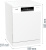 Посудомоечная машина Gorenje GS642E90W белый (полноразмерная)