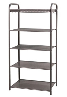 ЗМИ Подставка для обуви "Верона 15" (VERONA 15 shoe rack) ПДОВ15 Графит