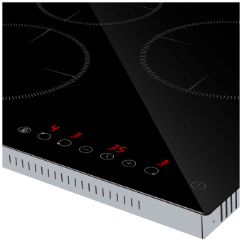 Электрическая варочная панель Maunfeld AVCE453BK черный