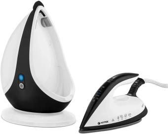 Паровая станция Vitek Metropolis VT-2431 2600Вт черный/белый