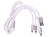 SMARTBUY IK-312 WHITE 3 в 1 MICROUSB+TYPE-C+8 PIN 1.2 м