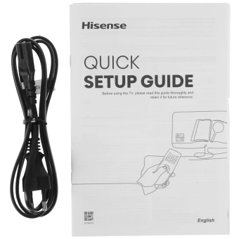 Телевизор HISENSE 43E7S SMART TV HomeOS черный