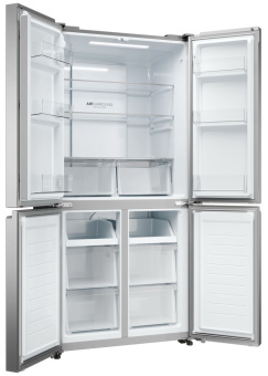 Холодильник Haier HTF-425DM7RU серебристый 