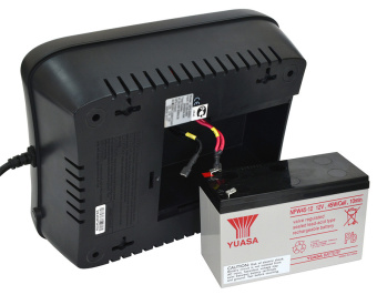 Источник бесперебойного питания Powercom Spider SPD-550U LCD USB 330Вт 550ВА черный