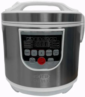 Мультиварка Goodhelper МС-5101 5л 900Вт стальной
