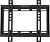 Кронштейн для телевизора Ultramounts UM 811F черный 23"-42" макс.35кг настенный фиксированный