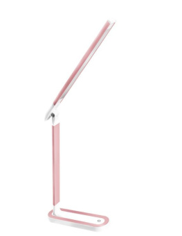 CAMELION KD-845 C14 розов+бел. (LED Свет-ник наст, 8.5Вт,сенс.регулир. яркости, 3 цвет темп)