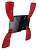 Кронштейн для телевизора Holder LCDS-5058 черный глянец 19"-47" макс.30кг настенный наклон