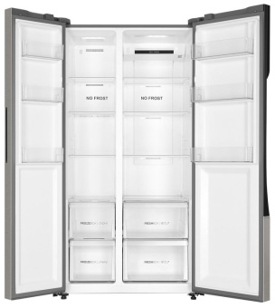 Холодильник Haier HRF-535DM7RU серебристый 