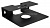 Кронштейн РЭМО (960027) WALL SHELF-S - BAS WL-001 черный