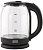 Чайник электрический Goodhelper KG-18B10 1.8л 1500Вт прозрачный/черный