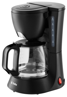 Кофеварка DELTA DL-8153 черная