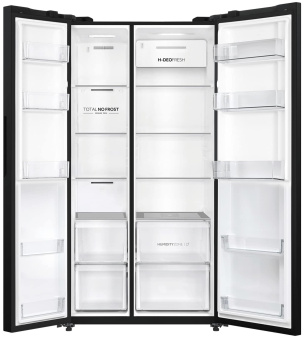 Холодильник Haier HRF-600DB7RU черный 