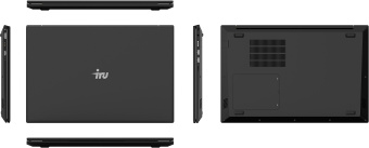 Ноутбук IRU Калибр 15TLI Core i5 1135G7 8Gb SSD256Gb Intel Iris Xe 15.6" IPS FHD (1920x1080) Free DOS black WiFi BT Cam 7200mAh (1894428)