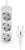 CADENA 2 гн MID 1,5м сз ПВС 3*1 10А белый