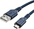 HOCO (6931474794109) X59m 2мUSB 2.4A microUSB голубой - 2,0m