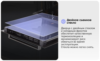 Духовой шкаф электрический Zigmund & Shtain E 173 S нержавеющая сталь