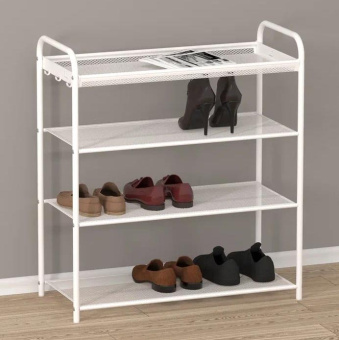 ЗМИ Подставка для обуви "Верона 24" (VERONA 24 shoe rack) белый ПДОВ24 Б