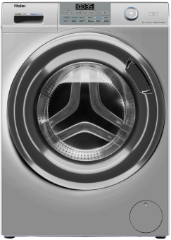 Стиральная машина Haier HW60-BP12929BSE серебро 6кг 1200об/мин