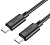 HOCO (6931474783363) X88 Gratified Type C (m) - Type C (m) 1.0m - черный