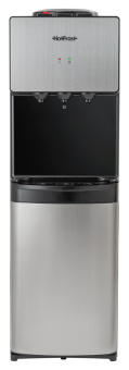 Кулер Hotfrost V400BS напольный компрессорный серебристый/черный