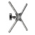 Кронштейн для телевизора Kromax CORBEL-6 черный 22"-65" макс.30кг