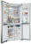 Холодильник Haier HTF-425DM7RU серебристый 