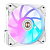 Вентилятор Alseye i12W белый 120x25мм RGB 1800rpm 4pin