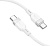 HOCO (6942007636278) X109 USB 3.0A 60W для Type-C Type-C White 1 м