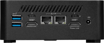 Неттоп MSI Cubi NUC 1M-043XRU черный Core7-150U 16Gb/512Gb Graphics noOS (9S6-B0B111-089)