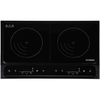 ЭП Hyundai HYC-0107 черный стеклокерамика (настольная)