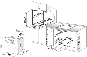 Духовой шкаф GEFEST ДГЭ 601-01 Н1