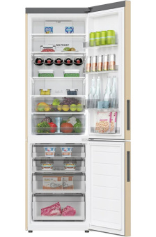 Холодильник Haier C2F637CGGU1 золотистый 