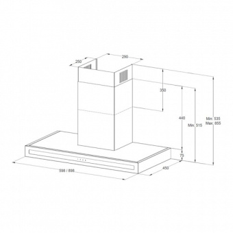 Вытяжка KHC 9877 N