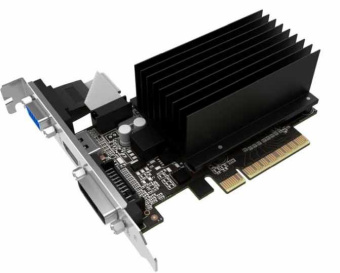 Видеокарта Palit PCI-E PA-GT710-2GD3H NVIDIA GeForce GT 710 2048Mb 64 DDR3 954/1600 DVIx1 HDMIx1 CRTx1 HDCP Ret