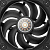 Вентилятор Deepcool FT12 120х120x25 черный 4-pin 32дБ (R-FT12-BKWPN1-G) Ret
