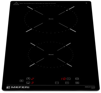 Индукционная варочная панель Meferi MIH302BK POWER черный