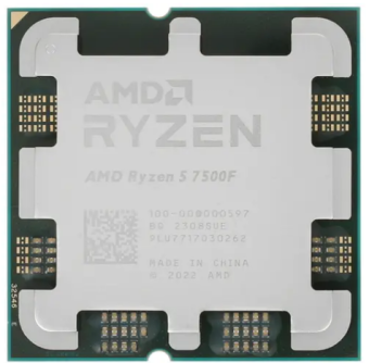 Процессор AMD Ryzen 5 7500F Raphael OEM 3.7ГГц 32MB AM5 (100-000000597)