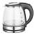 Чайник электрический Backman BM-TEA 724 1.2л 2200Вт серебристый/черный