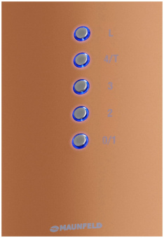 Кухонная вытяжка MAUNFELD Lee Isla 39 медный