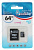 SMARTBUY MicroSDXC 64GB Class10 + адаптер
