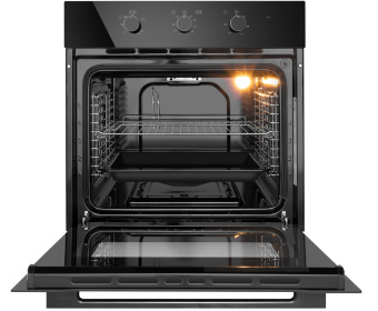 Духовой шкаф Газовый Maunfeld MOGS703B2 черный