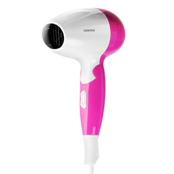 Фен Centek CT-2229 1000Вт белый/розовый