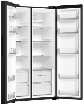 Холодильник Haier HRF-600DB7RU черный 