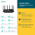 Wi-Fi роутер TP-Link Archer AX72 AX5400 10/100/1000BASE-TX черный Wi-Fi роутер TP-Link Archer AX72 AX5400 10/100/1000BASE-TX черный