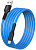 SMARTBUY (iK-12-S21bb) S21 MicroUSB синий, 2.4 А, сил., 1 м