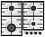 Газовая варочная поверхность Gorenje GW642SYW белый