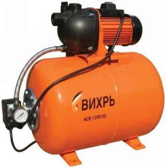 Насосная станция напорный Вихрь АСВ-1200/50 1200Вт 4200л/час (68/1/4)