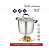VENSAL 1529VS Кастрюля Vensal Belle selection из нержавеющей стали 9л (24см) с крышкой